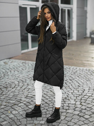 Juoda moteriška striukė OZONEE JS/5M3168/392Z