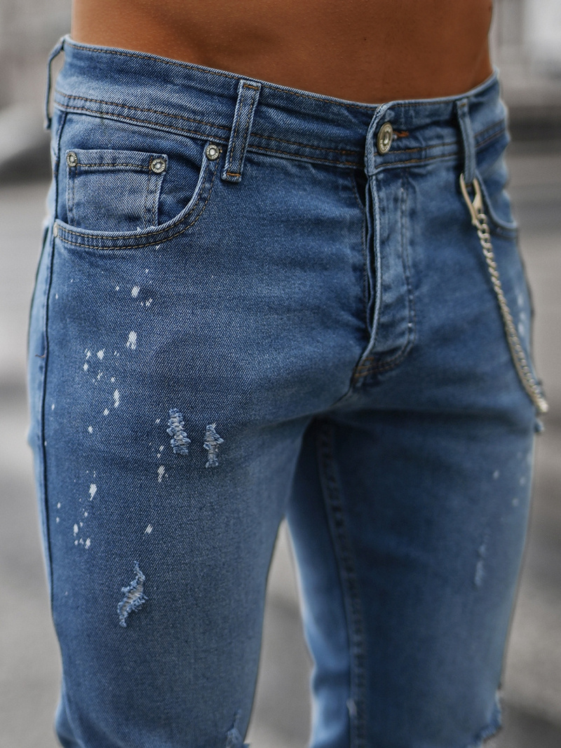 Mėlyni vyriški džinsai OZONEE O/WE1014Z