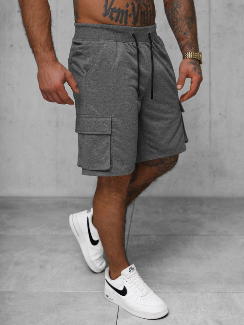 Grafitiniai vyriški sportiniai šortai OZONEE JS/8K1505/5