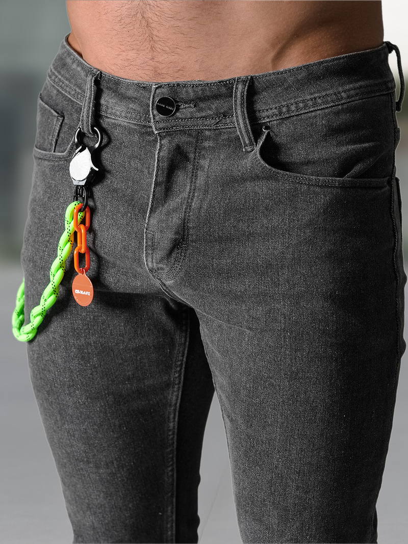 Grafitiniai vyriški džinsai OZONEE NB/MP0191G