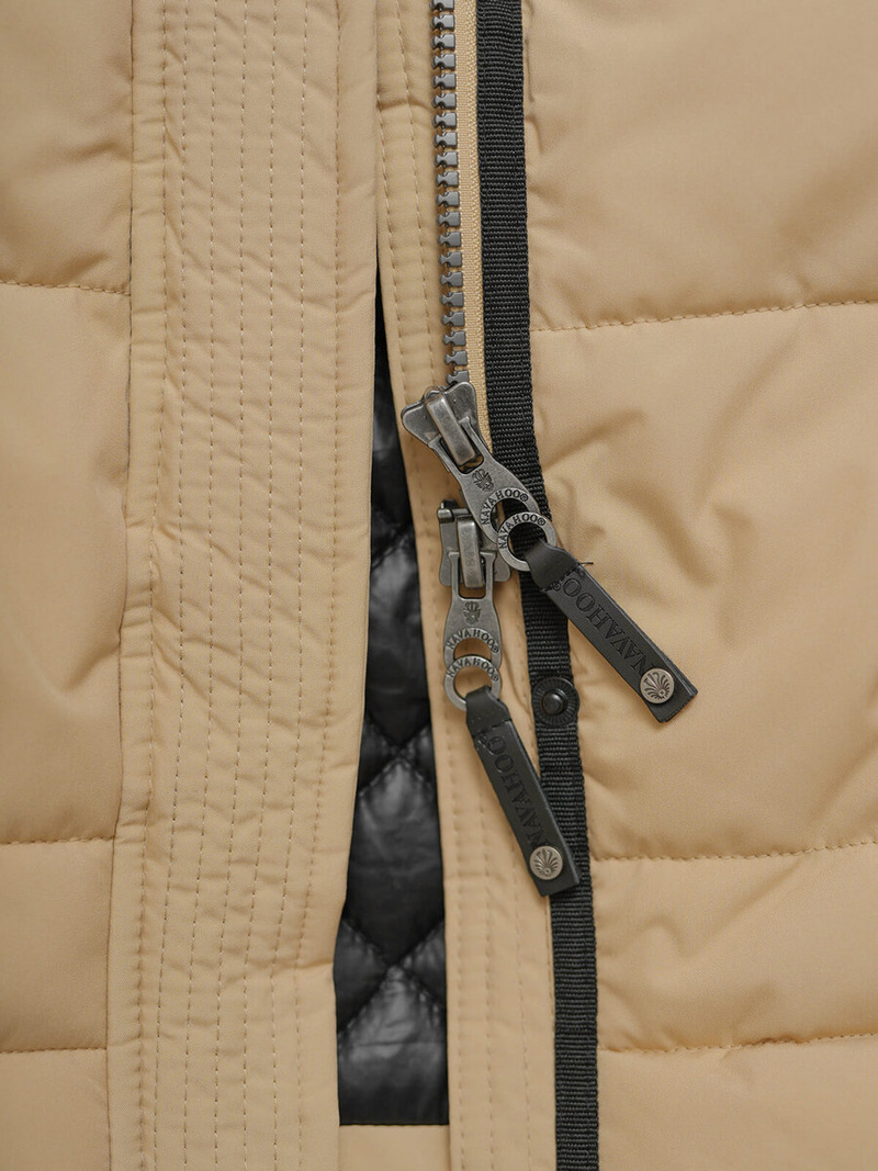 Smėlinis moteriška striukė OZONEE O/W377