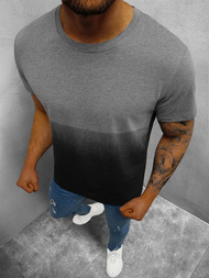 Grafitinis vyriški marškinėliai OZONEE JS/8T93/5