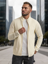 Ecru vyriškas džemperis OZONEE JS/HH016/1