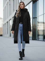 Juoda moteriška striukė OZONEE JS/5M3168/392Z