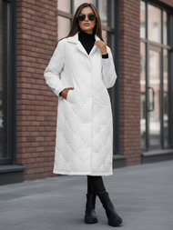 Baltas moteriška striukė OZONEE JS/5M3177/281Z