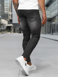 Juoda vyriški džinsai OZONEE NB/MP0142NZ