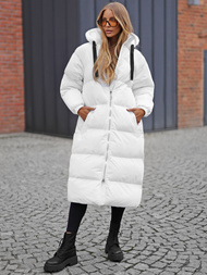 Baltas moteriška striukė OZONEE JS/5M3163/281Z