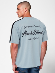 Šviesiai-mėlyni vyriški marškinėliai OZONEE O/QQ1195Z