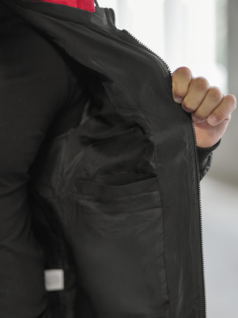 Juoda vyriška striukė OZONEE JS/31M5003Z