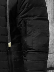Juoda vyriška striukė OZONEE JS/8M985/392