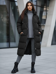 Juoda moteriška striukė OZONEE JS/5M3163/392Z