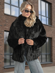 Juoda moteriška striukė OZONEE JS/11Z8261