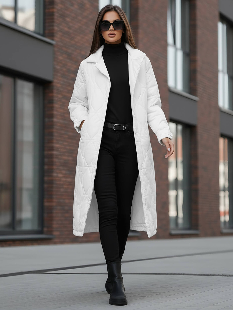 Baltas moteriška striukė OZONEE JS/5M3177/281Z