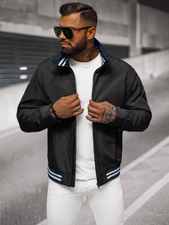 Juoda vyriška striukė OZONEE JS/5M3101/392Z