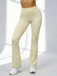 Pieno spalva moteriškos tamprės plačiomis kojomis OZONEE JS/17K570/1Z