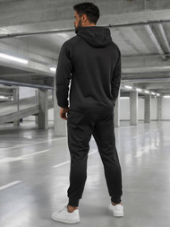 Juodas vyriškas sportinis kostiumas OZONEE JS/8C1966/3