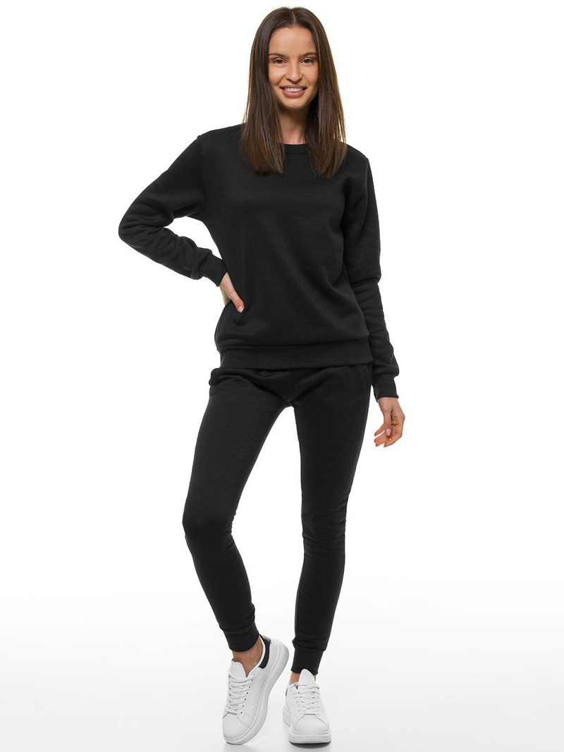 Juodos moteriškos sportinės kelnės OZONEE JS/CK01