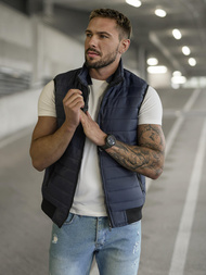 Granatinė vyriška liemenė OZONEE JS/8M983/215Z