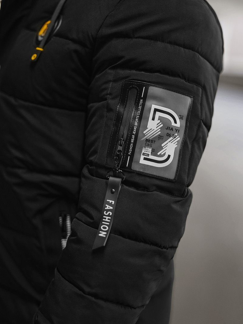 Juoda vyriška striukė OZONEE JS/57M7503/392