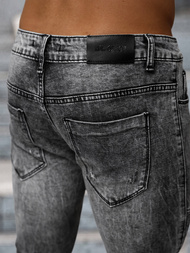 Juodai vyriški džinsai OZONEE NB/MP0069N