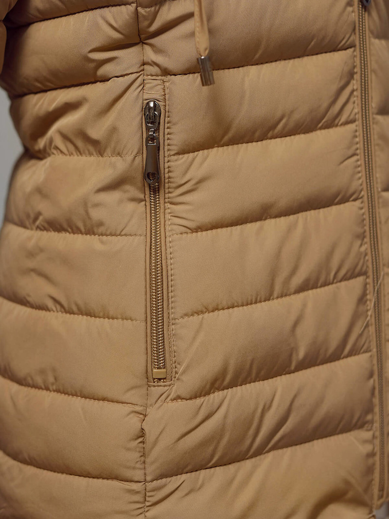 Tamiai-smėlinis moteriška striukė OZONEE JS/16M9103/84