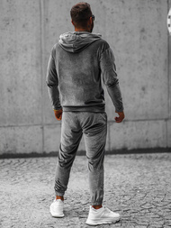 Pilkas vyriškas sportinis kostiumas OZONEE O/D8160/9157