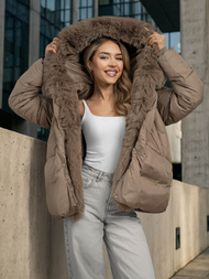 Tamiai-smėlinis moteriška striukė OZONEE O/16M9179/84Z