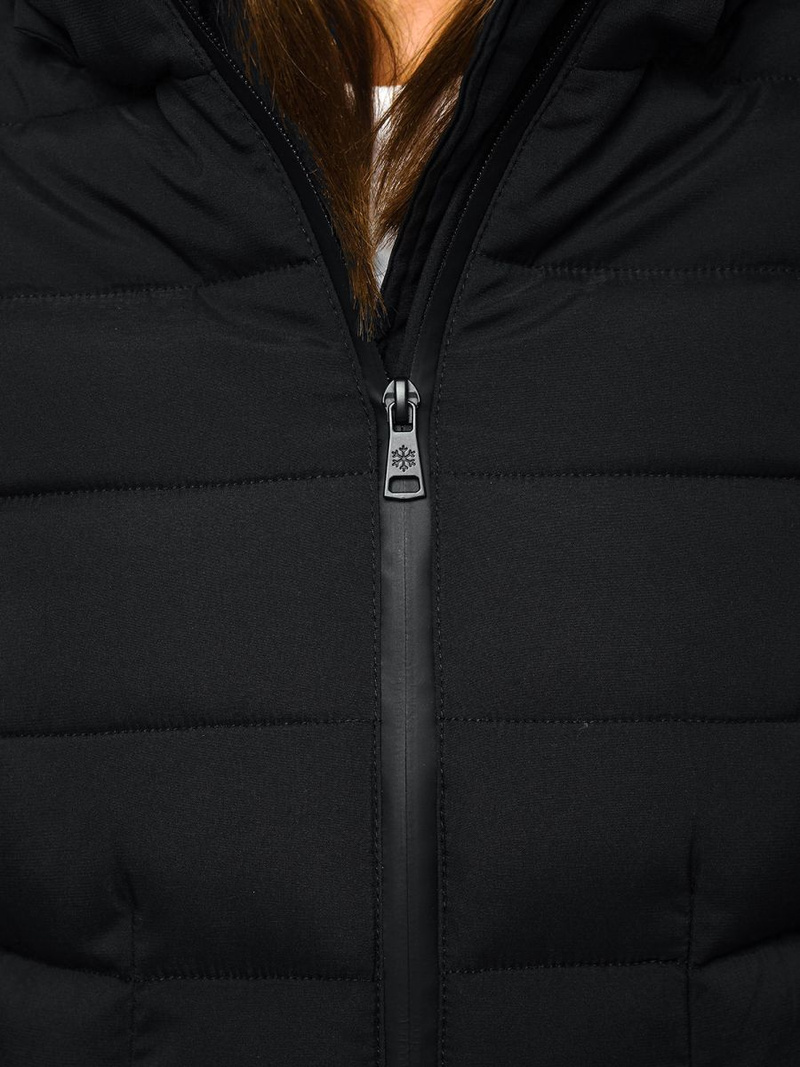 Juoda moteriška striukė OZONEE O/M201/1