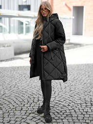 Juoda moteriška striukė OZONEE JS/5M3168/392Z