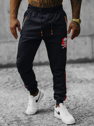 Granatinės vyriškos sportinės kelnės OZONEE JS/K10237Z