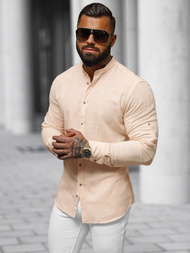 Persikas vyriški marškiniai OZONEE O/V85