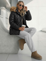 Juoda moteriška striukė OZONEE O/5M3226/392Z