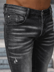 Juodai vyriški džinsai OZONEE NB/MP0070N