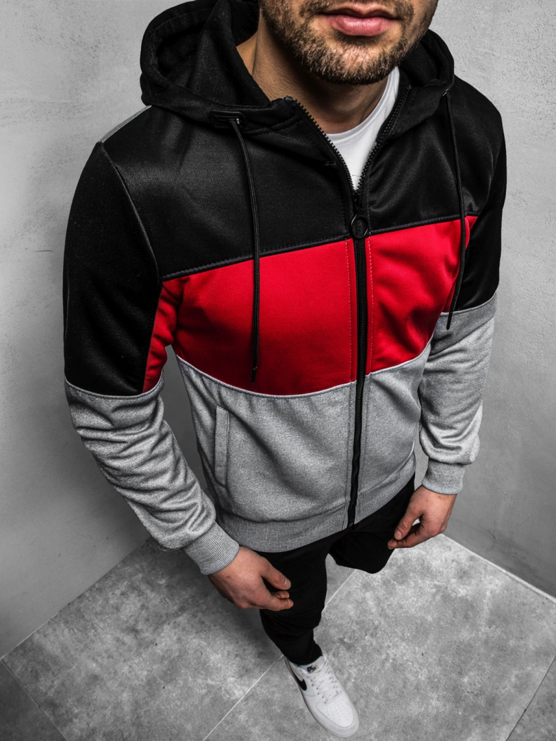 Pilkas vyriškas džemperis OZONEE JS/YD88012Z