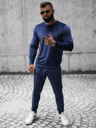 Granatinis vyriškas sportinis kostiumas OZONEE O/12129