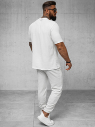 Baltas vyriški marškinėliai OZONEE O/Y960T