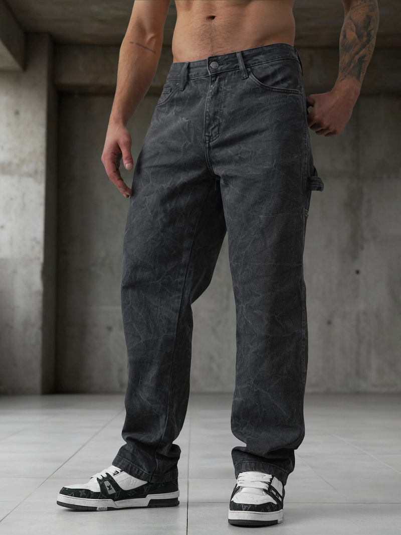 Grafitiniai vyriški džinsai OZONEE O/KK2828/5