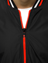 Juoda vyriška bomber striukė OZONEE N/6194