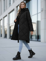 Juoda moteriška striukė OZONEE JS/5M3168/392Z