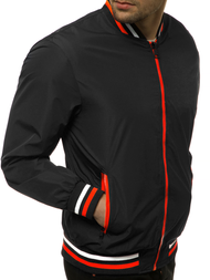 Juoda vyriška bomber striukė OZONEE N/6194