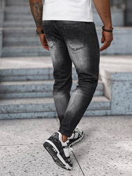 Juodai vyriški džinsai OZONEE NB/MP0075N