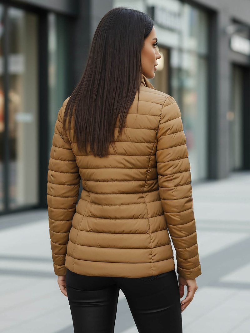 Tamiai-smėlinis moteriška striukė OZONEE JS/16M9109/84Z