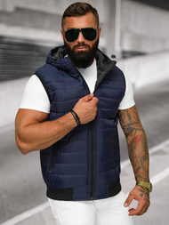 Granatinė vyriška liemenė OZONEE JS/MY88Z