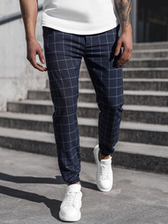  Granatinės vyriškos chino kelnės OZONEE DJ/2275/22Z