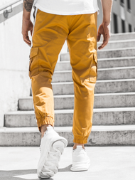 Camel vyriškos chino jogger stiliaus kelnės OZONEE DJ/5580