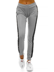 Pilkos moteriškos sportinės kelnės OZONEE O/82318