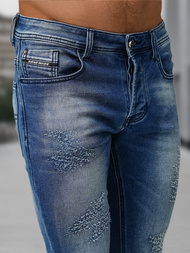 Tamsiai-mėlyni vyriški džinsai OZONEE NB/MP0009BS