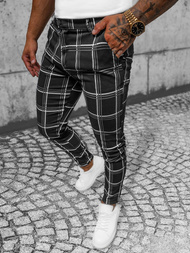 Juoda Vyriškos Chino Kelnės OZONEE O/P4028