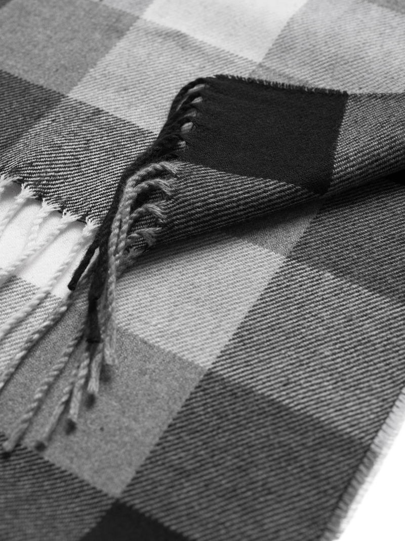 Pilkas vyriškas šalikas OZONEE JS/YW08050/3