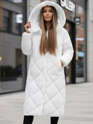 Baltas moteriška striukė OZONEE JS/5M3173/281Z